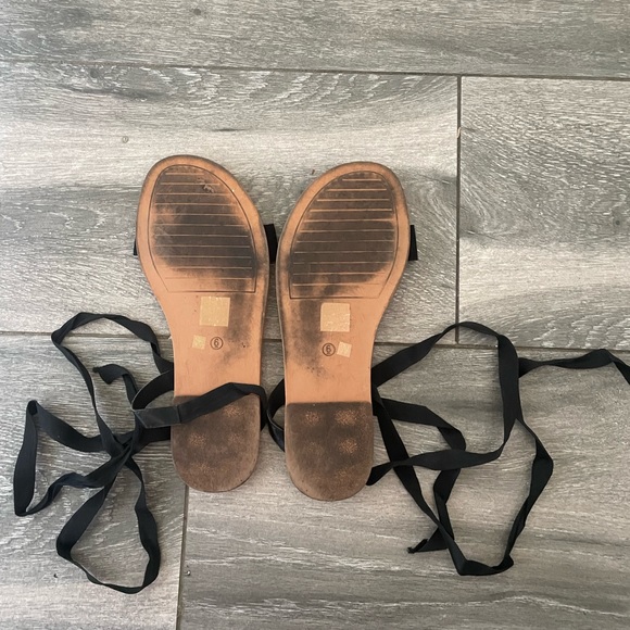 ASOS sandals.Women #9.Used.brown and black - Picture 2 of 2